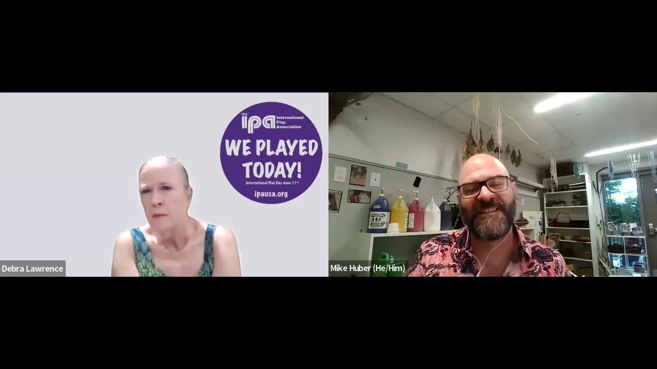 Porch Play Chat with Mike Huber  The roles children play in pretend play and how it builds agency