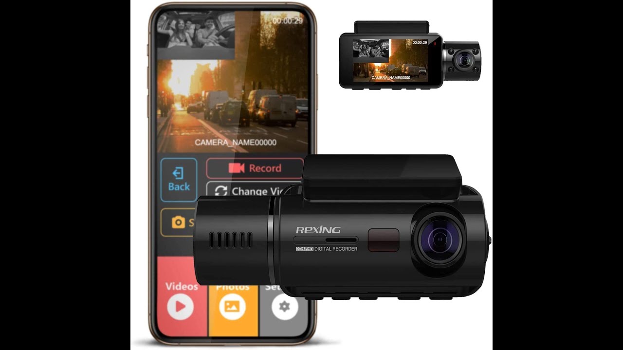 Rexing V3 Dual HD Dash Cam      