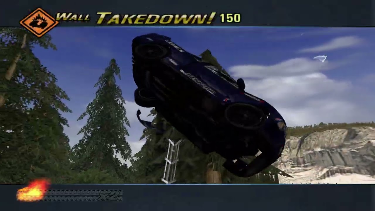 (gameplay pra fundo de vídeo) Burnout 3 - Gameplay Pra Fundo de Vídeo #3