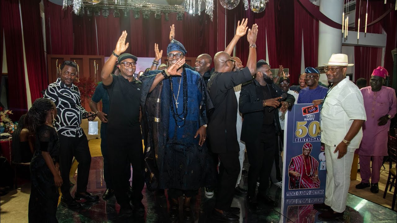 Vintage Gentleman Themed 50th Birthday - Oladapo Adeyemo’s Classy Celebration with Shuga Band 