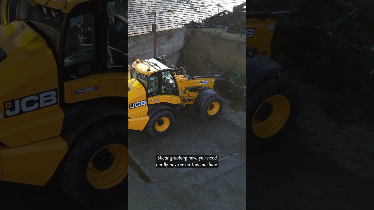 The Power of the JCB TM320S Telescopic Wheel Loader