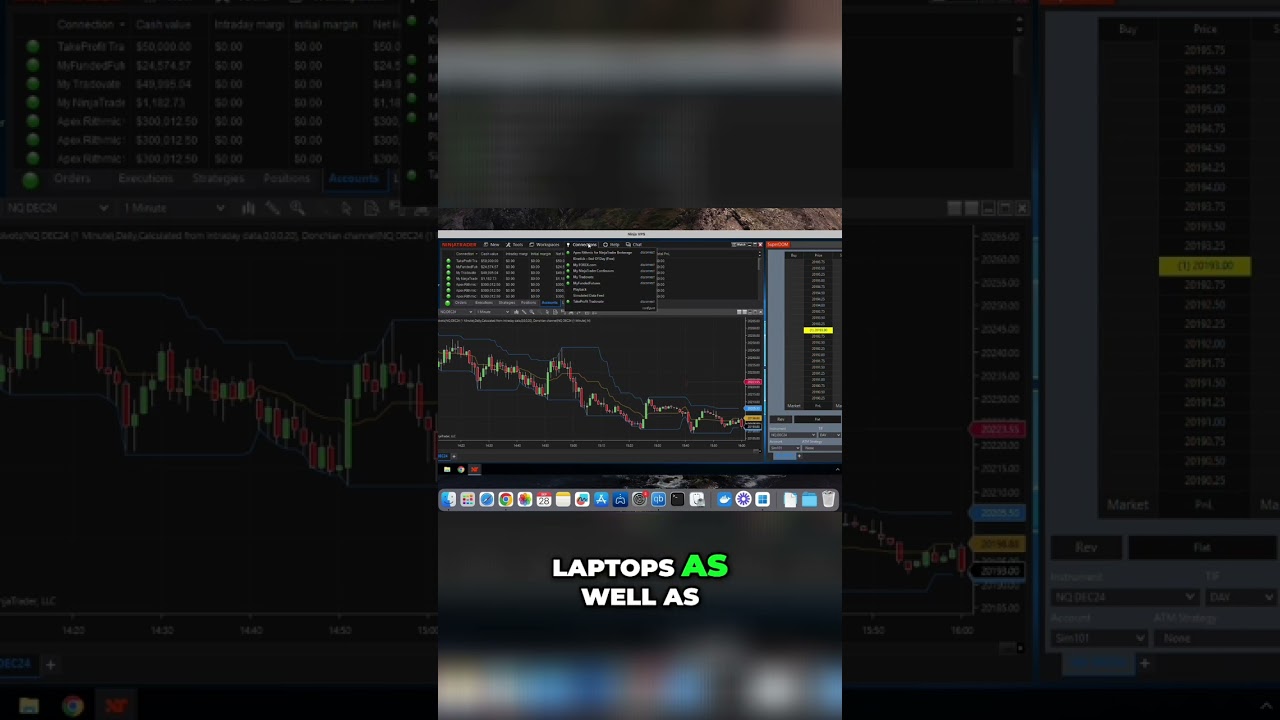 How to use NinjaTrader on Mac (Rithmic & Tradovate)