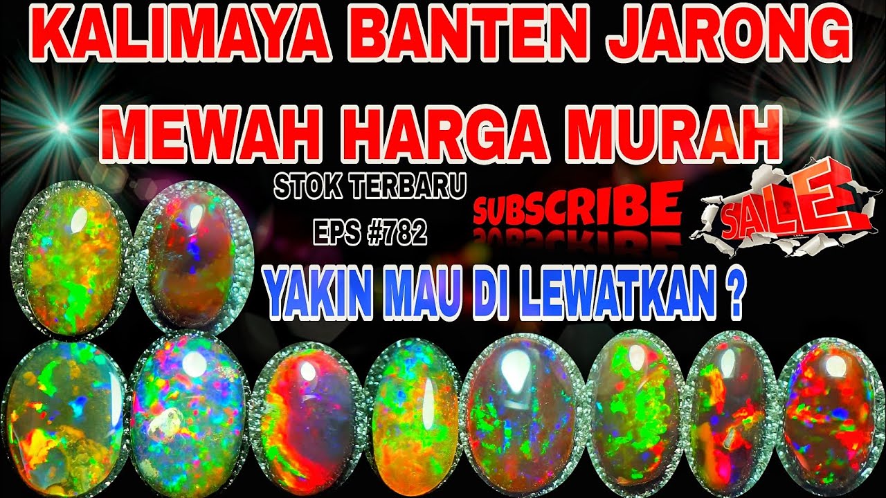 EPS 782 | MENYALA BANGET BOSKU JARONG MEWAH HARGA MURAH | STOK TERBARU BATU PERMATA KALIMAYA BANTEN!
