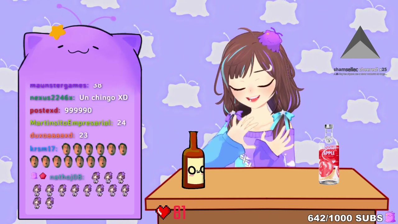 Mona china ingiere mucho vodka en directo y habla de sus vecinos rompe-pelotas