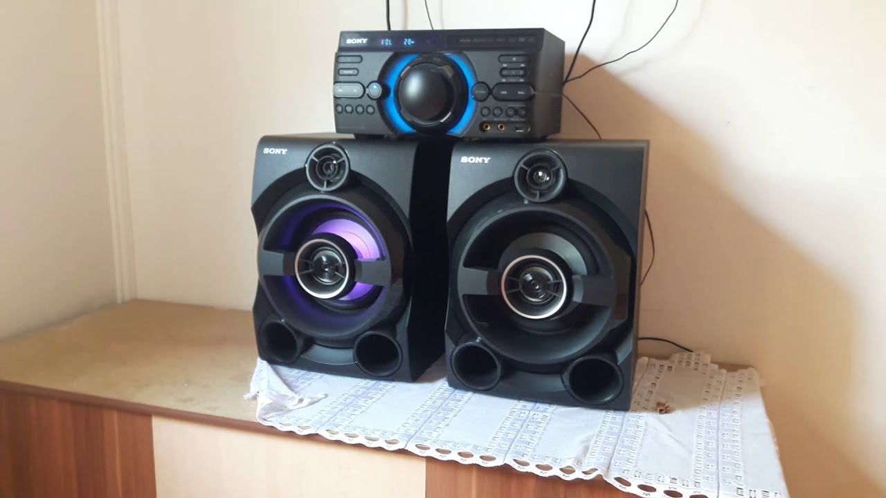 Sony MHC-M60D bass boster!