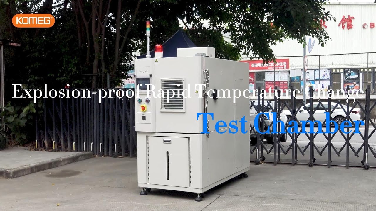 UN 38.3 Lithium Battery Safety Test | Explosion-proof Rapid Temperature Change Test Chamber | KOMEG