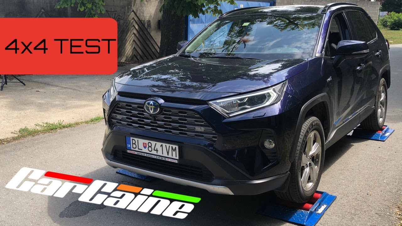 Toyota RAV4 Hybrid 4x4 test on rollers- CarCaine