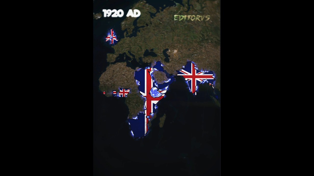 Great British Empire 🇬🇧 #history #geography #alight_motion #edit #mapping #edit0rvs