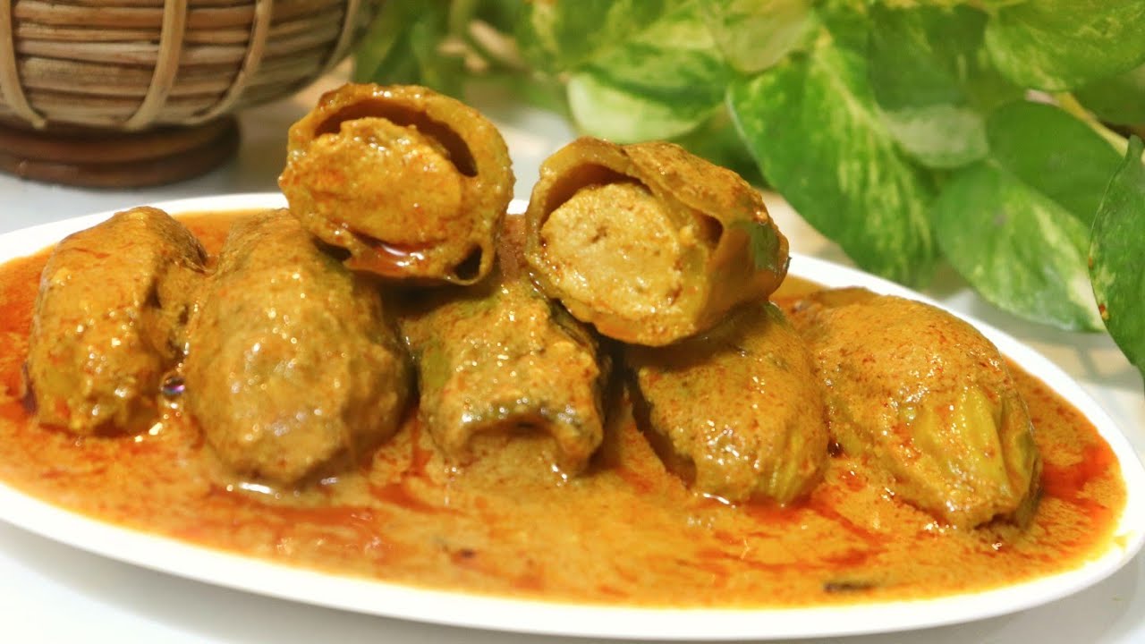 পটলের দোরমা বা দোলমা সম্পুর্ণ নিরামিষ ঘরে থাকা কিছু উপকরন দিয়ে তৈরি| Potoler Dorma Bengali style