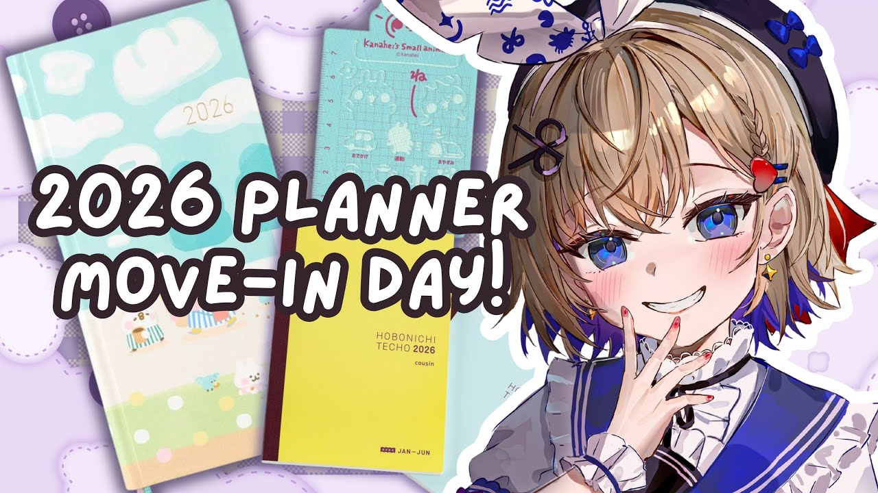 Setting Up My Hobonichi Planners & Goals for 2026 [HANDCAM]