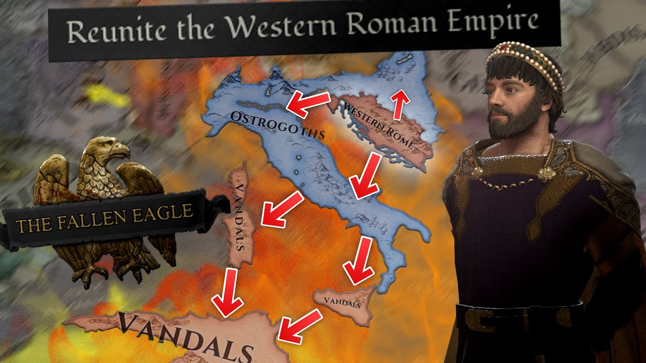 REUȘESC SĂ REFAC IMPERIUL ROMAN?! (CK3 The Fallen Eagle)