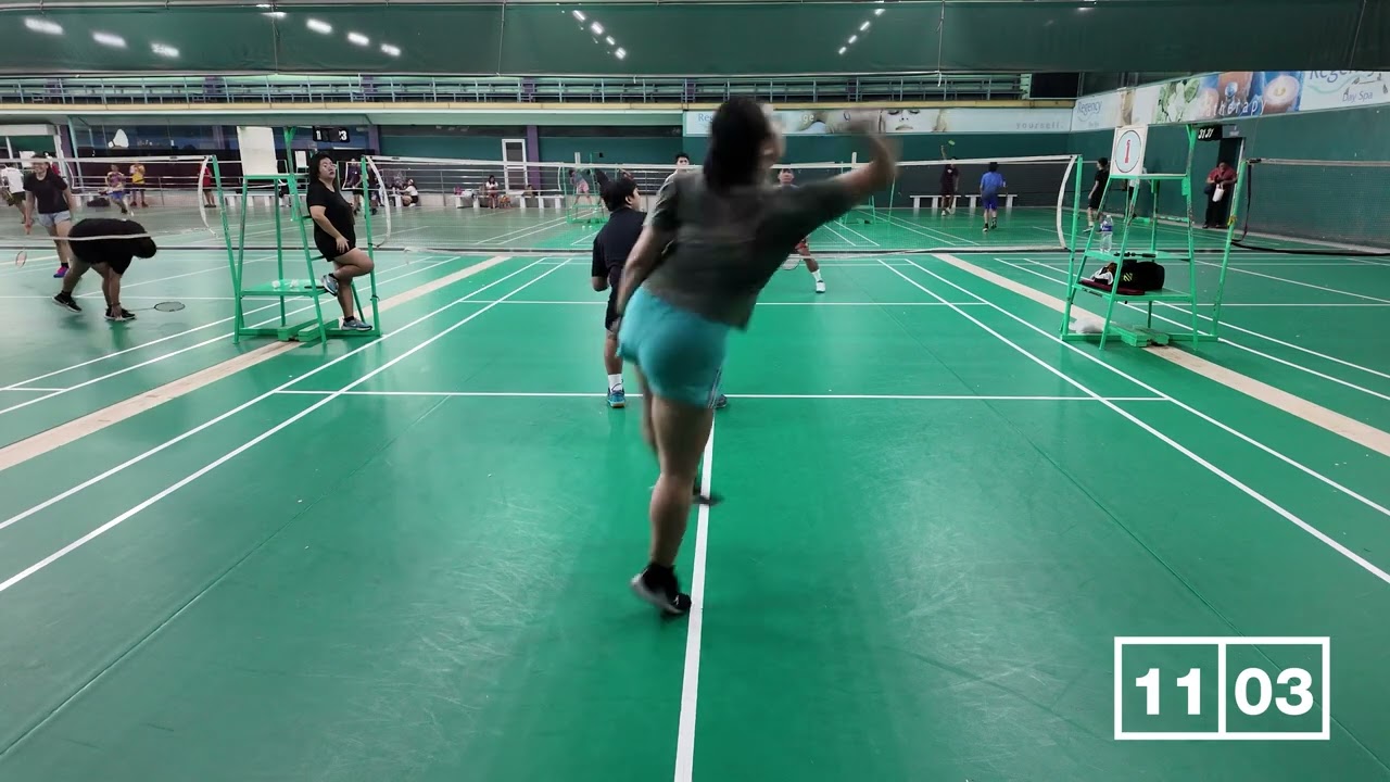 Metro Sports Badminton Session Game 1 March 9 2024