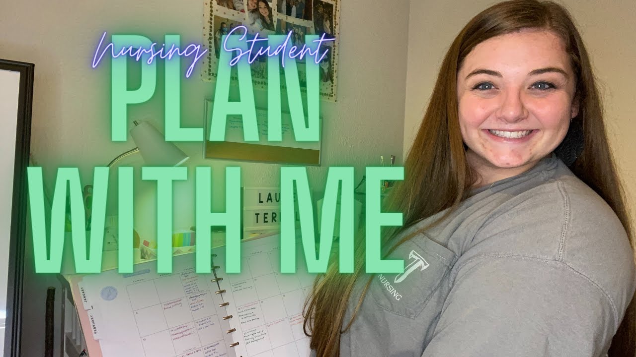 Plan With Me // Last Semester of College
