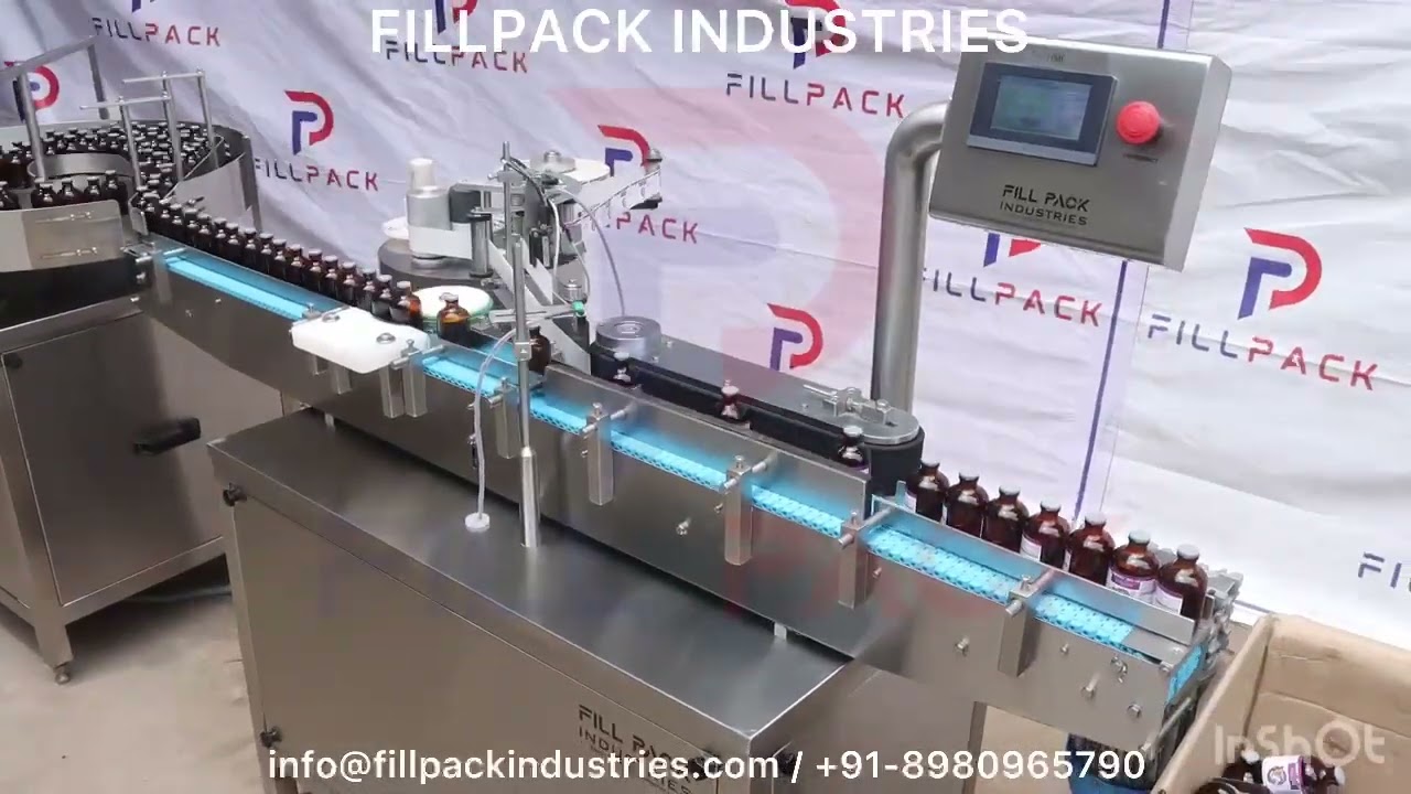 Automatic Sticker Labeling Machine | High-Speed Labeling | Fillpack Industries