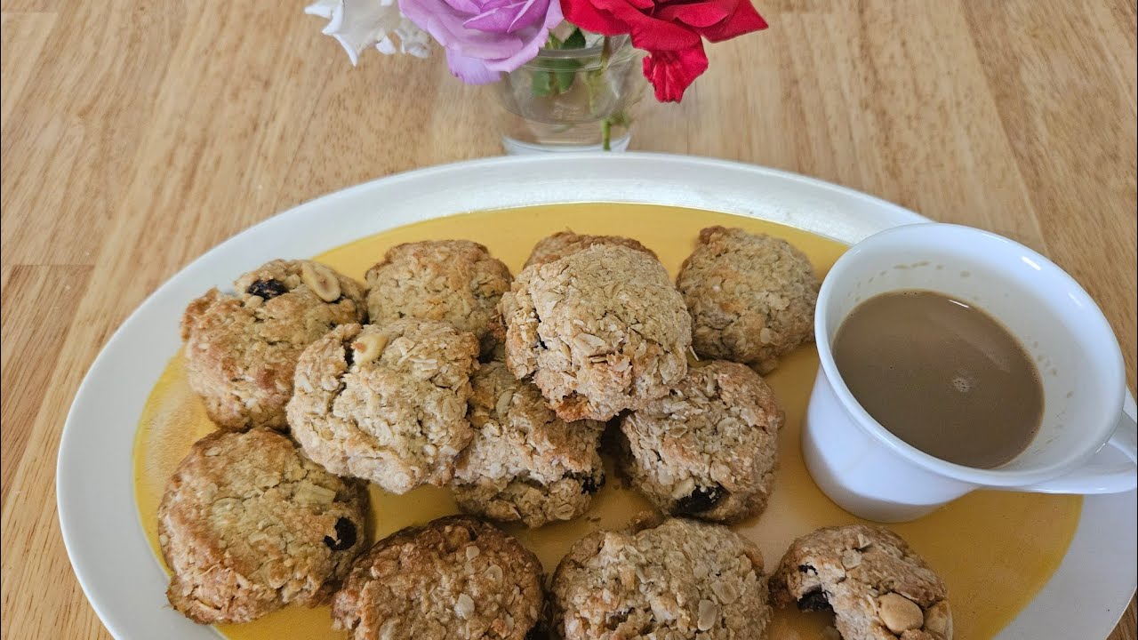 Manuka Anzac Cookies 