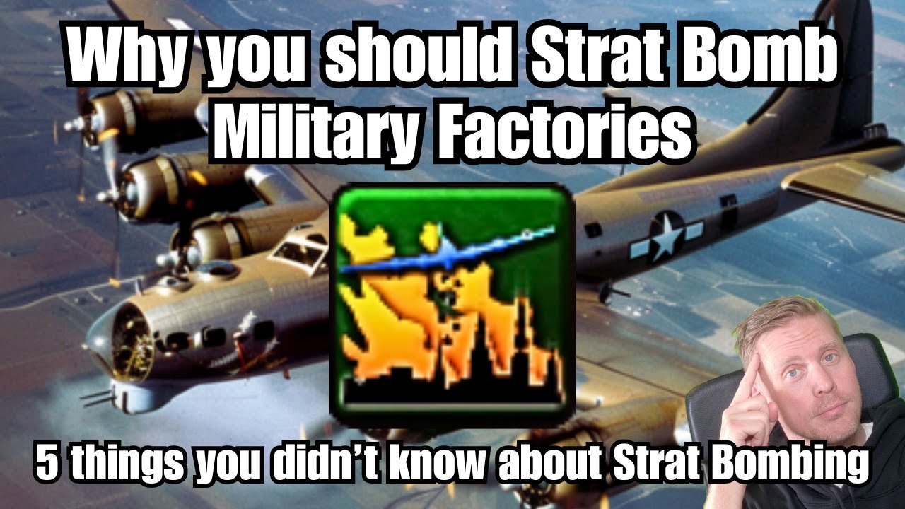Strat Bomb Mils first - Why this should be used way more than it is - HOI4 Guide