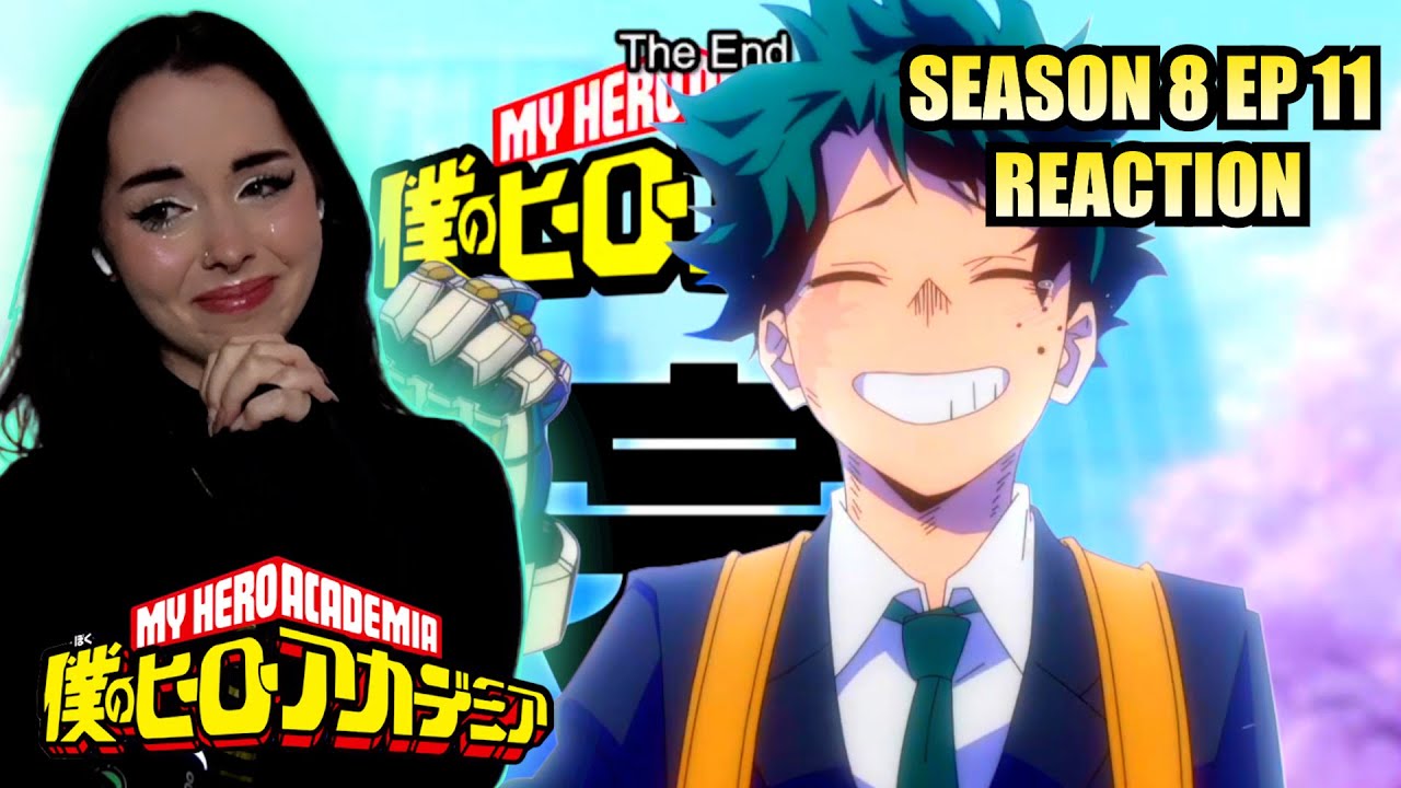 THE END! MY HERO ACADEMIA SEASON 8 FINAL EPISODE (crying)