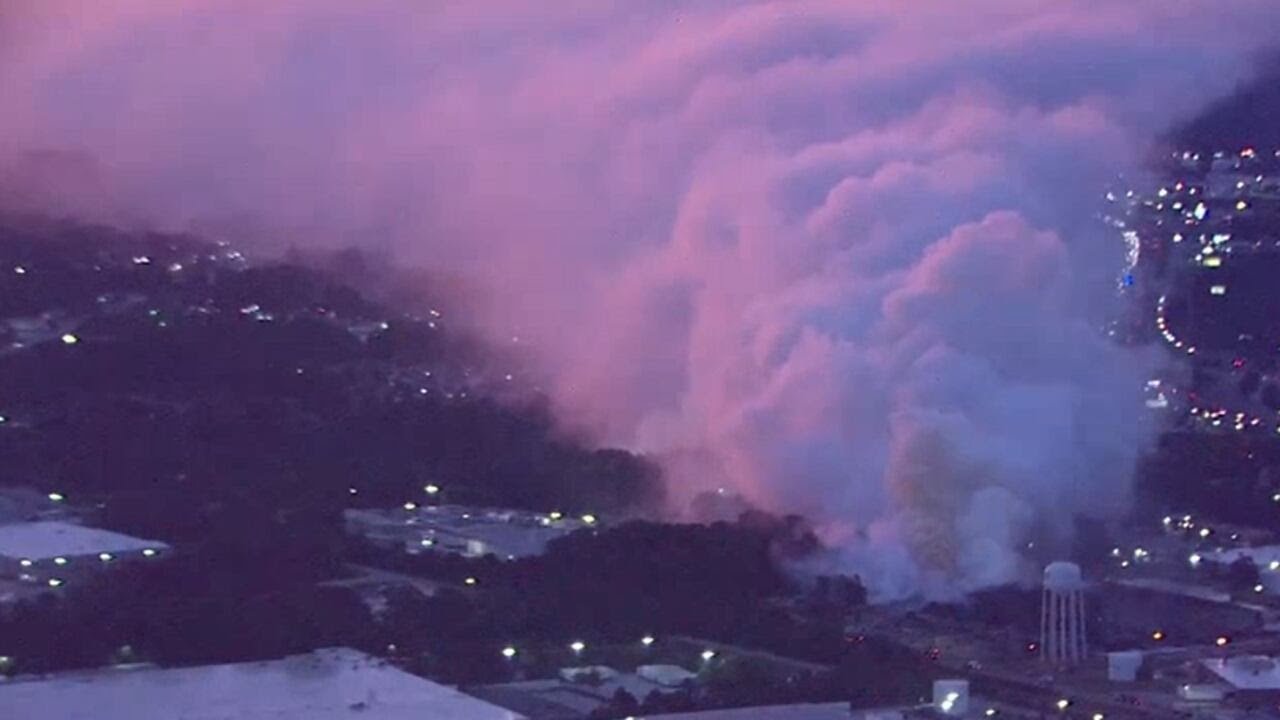 New shelter in place warning issued in Rockdale County after chemical fire