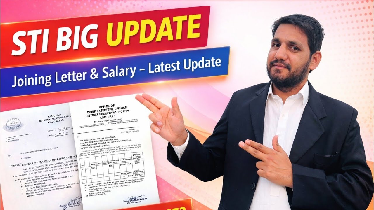 STI Big Update | Joining Letter & Salary Latest Update | STI Payment News 2026