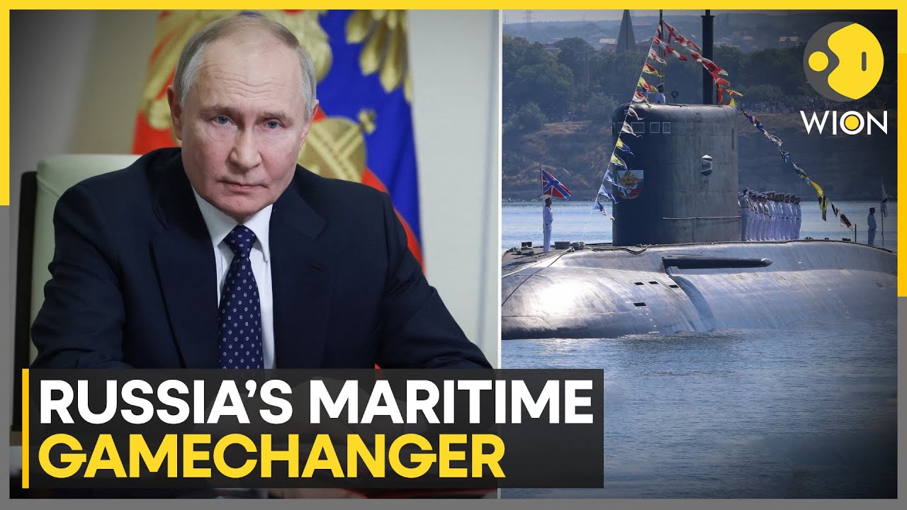 Russia Launches Khabarovsk Submarine with Poseidon &lsquo;Doomsday&rsquo; Drone | New Nuclear Threat Unveiled