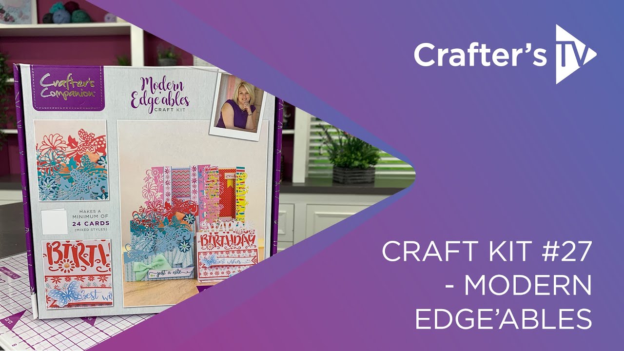 Craft Kit #27 Modern Edge'able Die unboxing