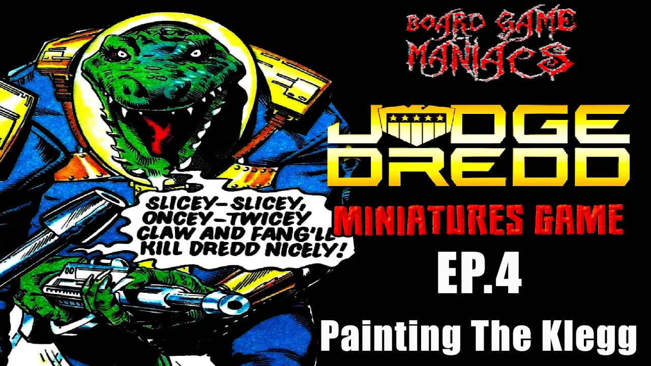 Judge Dredd l The Miniature Game l Peach Tree l Ep4 l BoardGameManiacs
