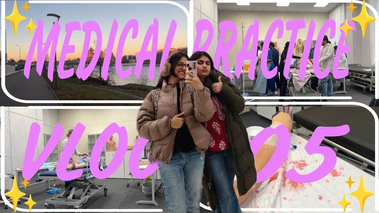 From Theory to Practice 🩺 | Medical Practice Lecture Vlog | MBBS Life in Russia 🇷🇺 | #vlog-05 