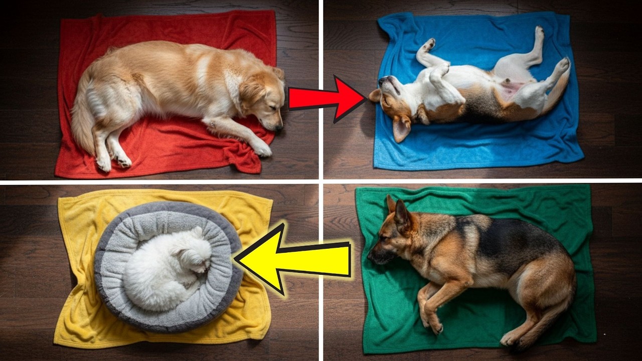Was die Schlafposition deines Hundes verrät (unglaublich!)🐶