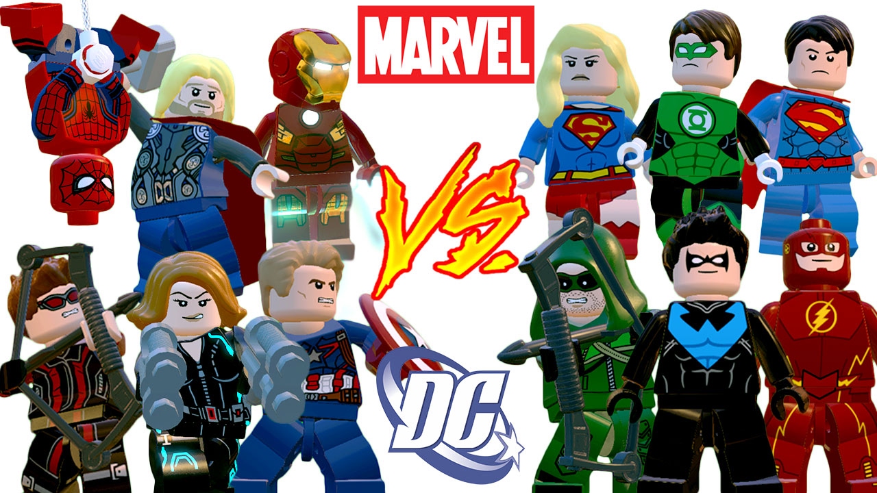 MARVEL VS DC COMICS - LEGO Avengers (Vingadores) Briga de Herois #118