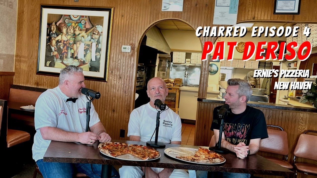Ernie's Pizzeria, New Haven, CT. | Meatball Pie Specifics | Consistency | Charred Episode 4
