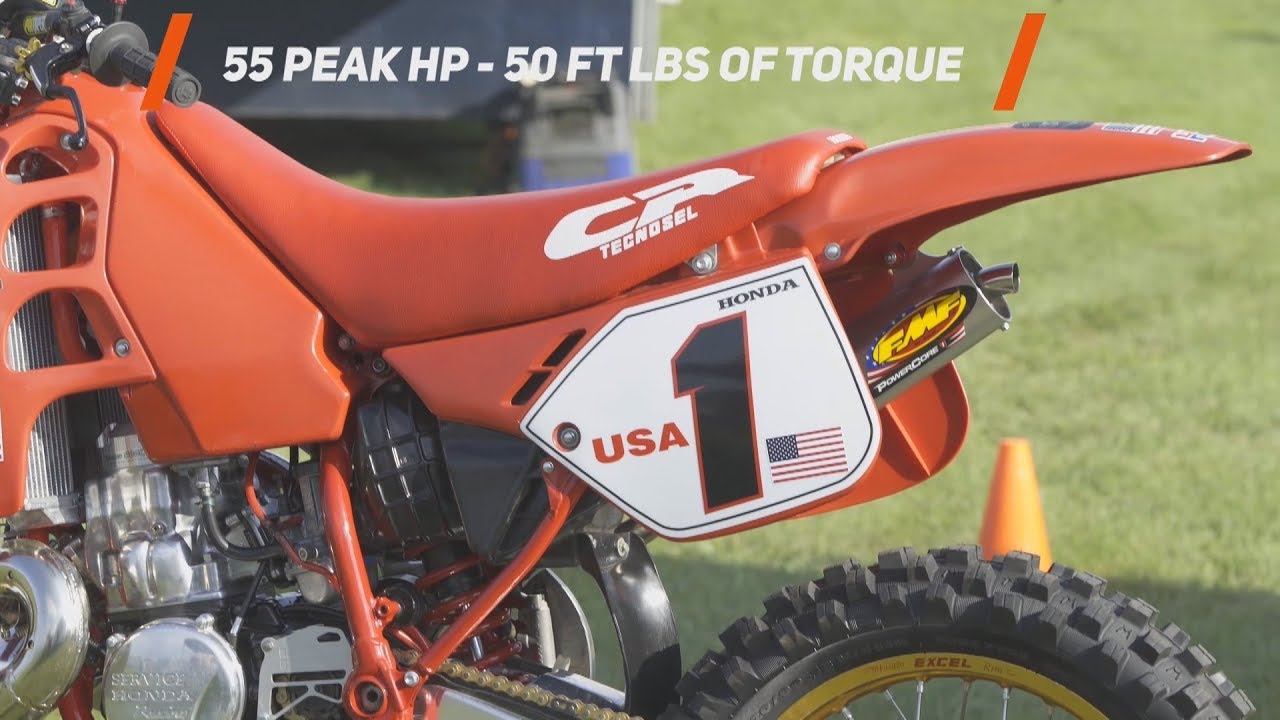 KAPLAN AMERICA HONDA CR500 @ UNADILLA MX