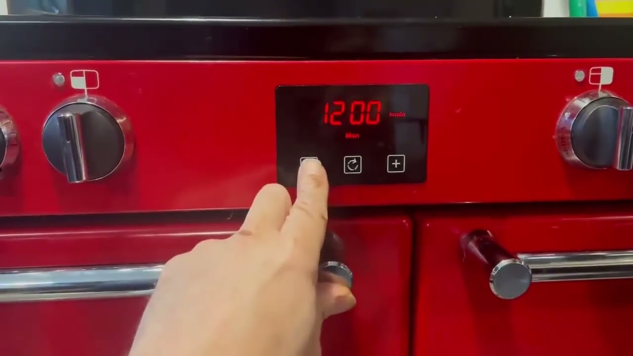How To Set or Rest The Clock  - Timer On Your Belling Range Oven