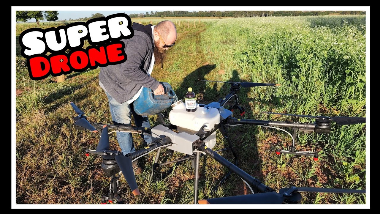 FUTURO DA PULVERIZAÇÃO || DRONES