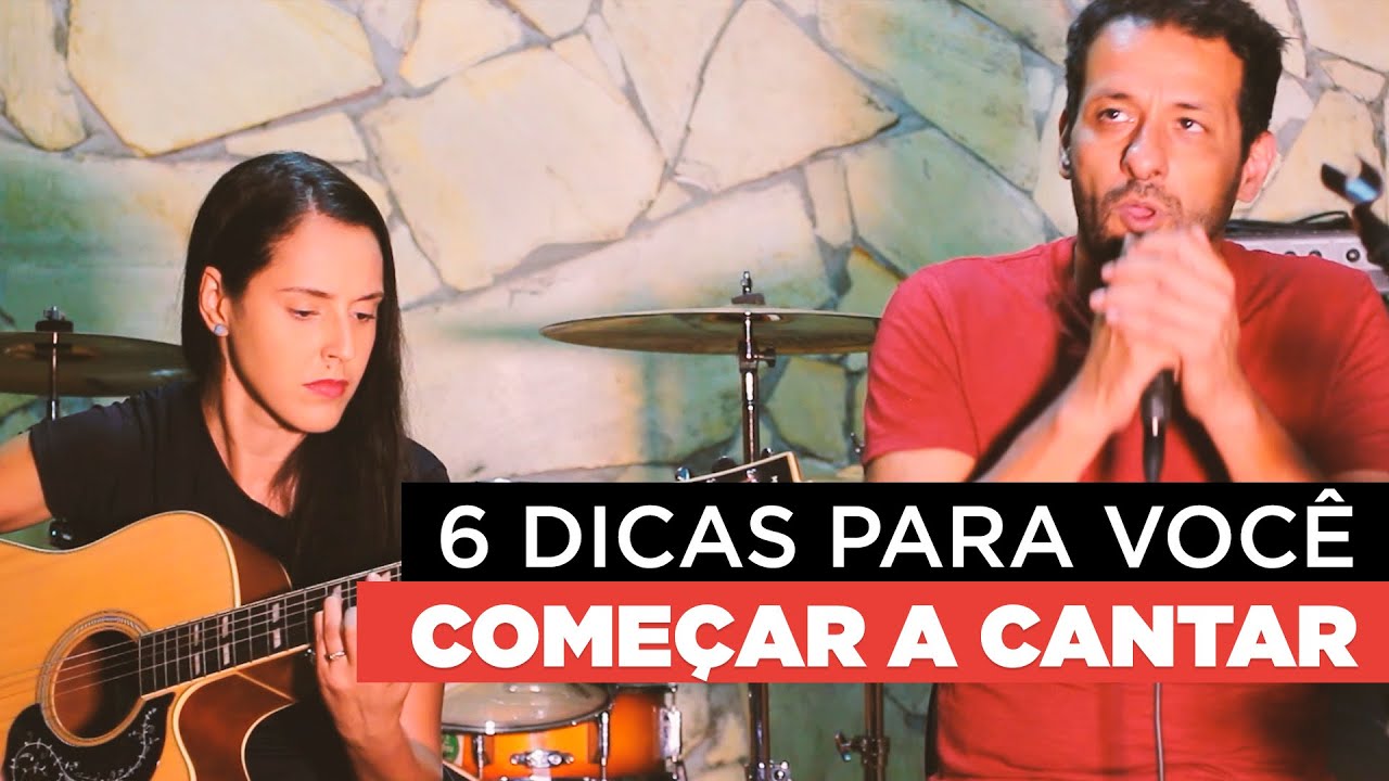 Seis dicas para você começar a cantar