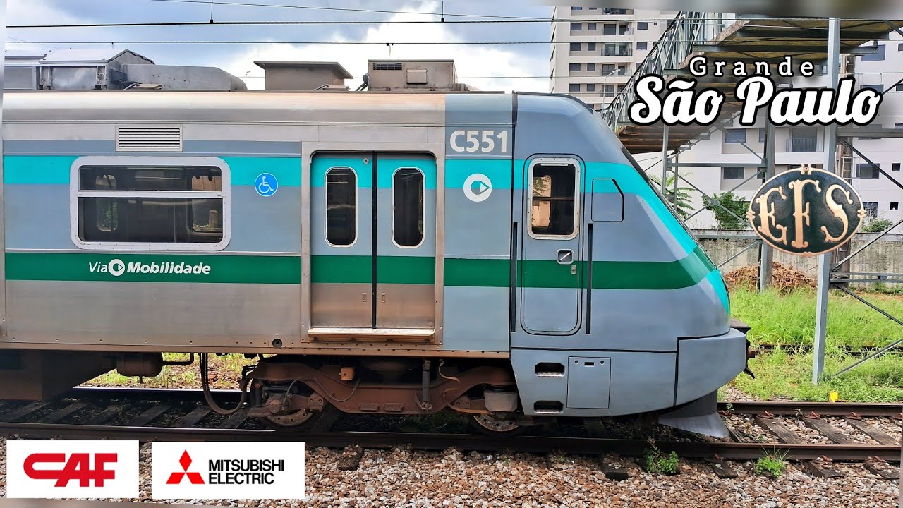 Via Mobilidade | Viagem na linha 8 Diamante (tronco da Sorocabana) de Júlio Prestes e Amador Bueno