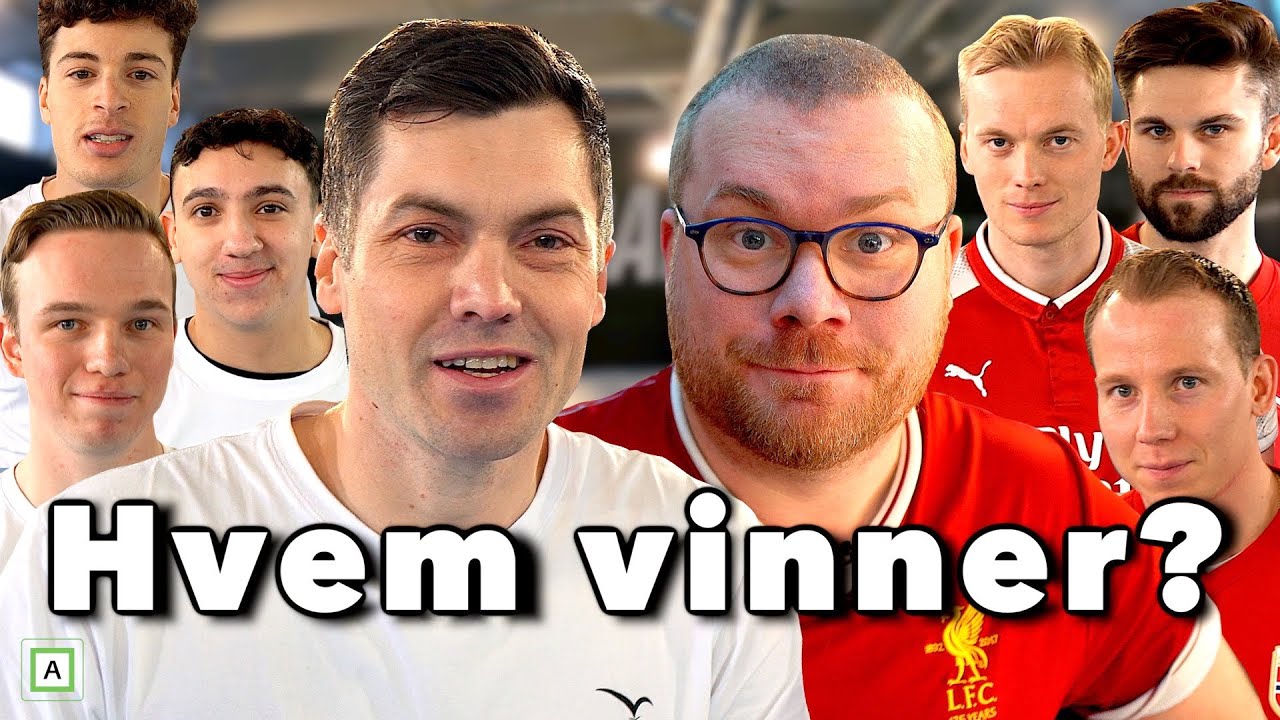 Fotballkamp mot Team Triksepappa