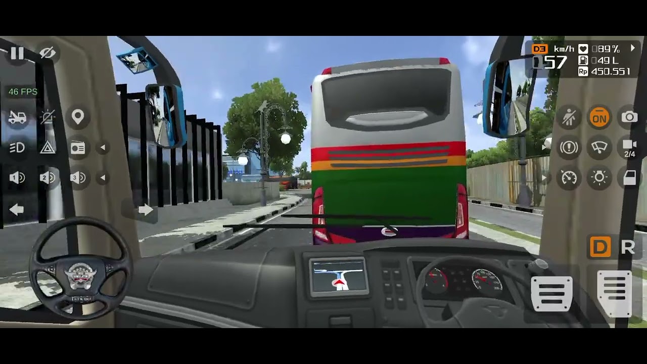 Bus simulator game 🎮#gaming #viral #traffic 