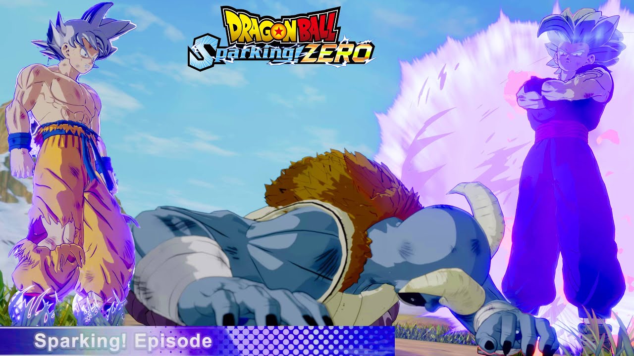 Beast Gohan & MUI Goku Father-Son Kamehameha ft. Moro Story (Sparking Zero Hero of Justice DLC Mods)