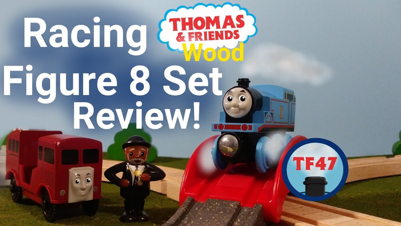 Thomas Wood Racing Figure 8 Set Review!! | New Toys!! | Christmas Haul!!