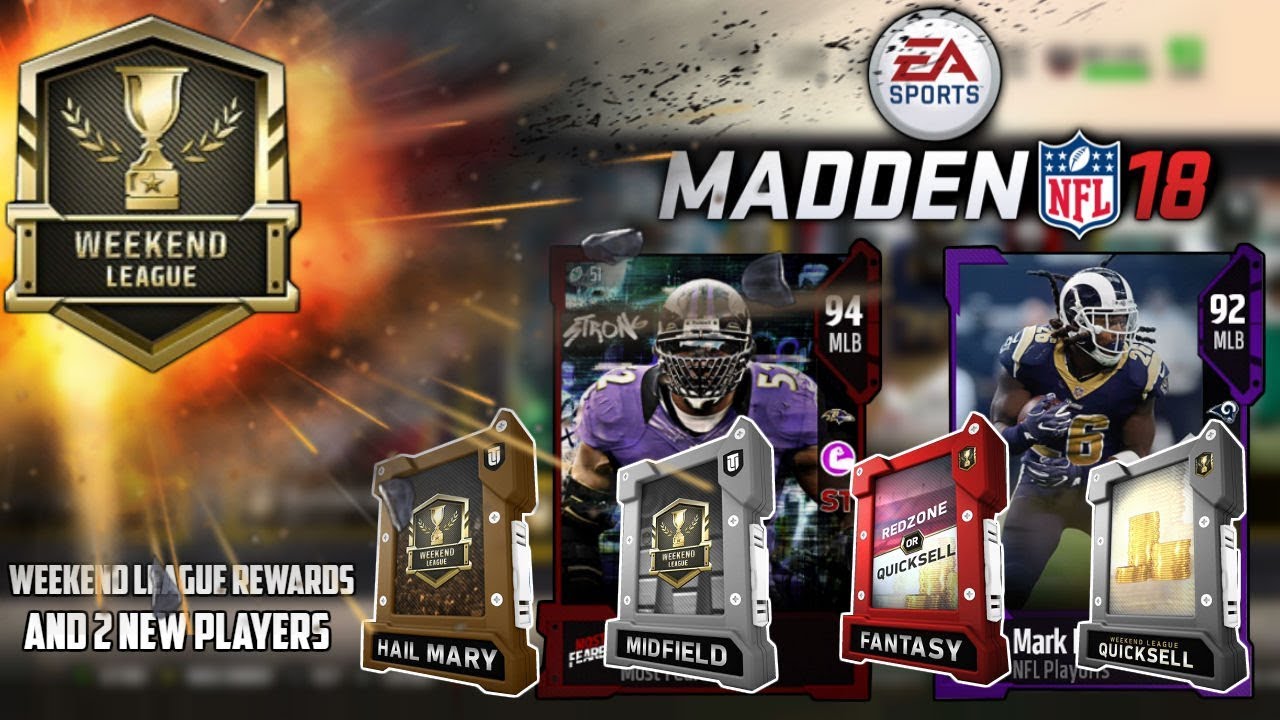 NEW Weekend League Rewards Pack Opening! 2 New Upgrades & Team Breakdown! | MUT 18 |