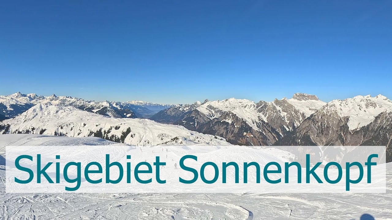 Skigebiet Sonnenkopf - ein persönliches Skigebiet