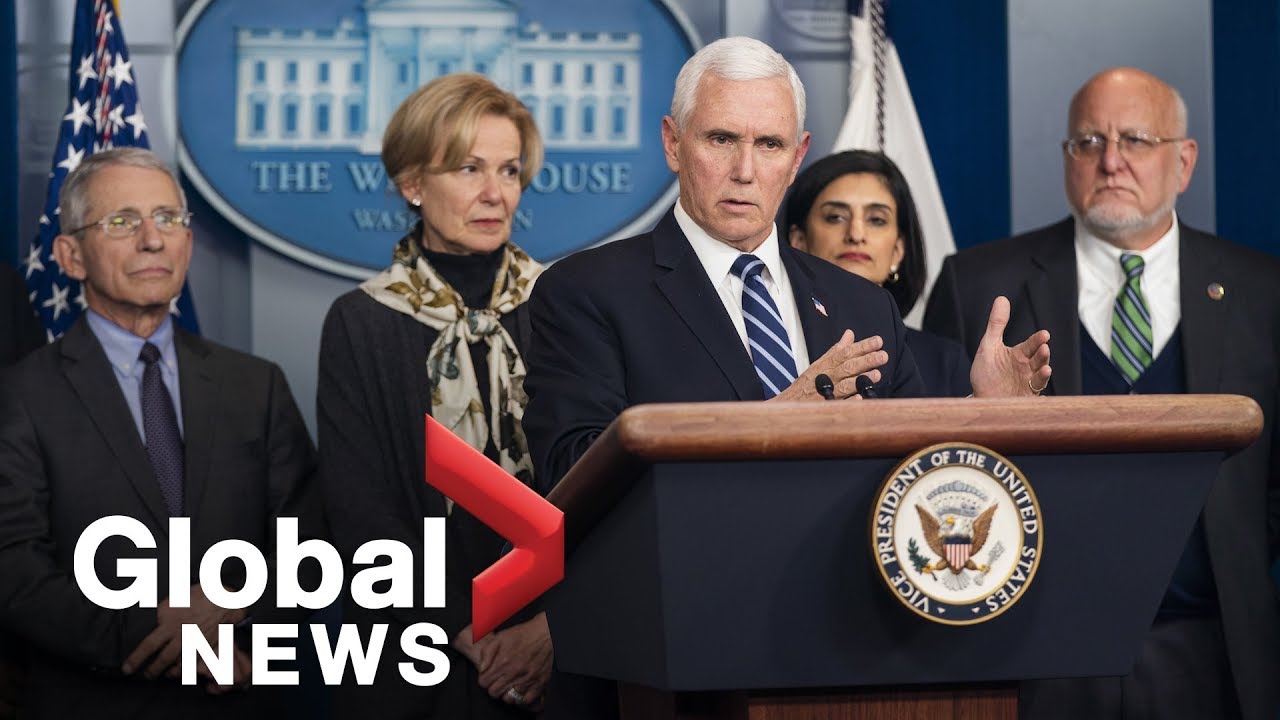 Coronavirus outbreak: U.S. task force led by Mike Pence says risk of COVID-19 remains low
