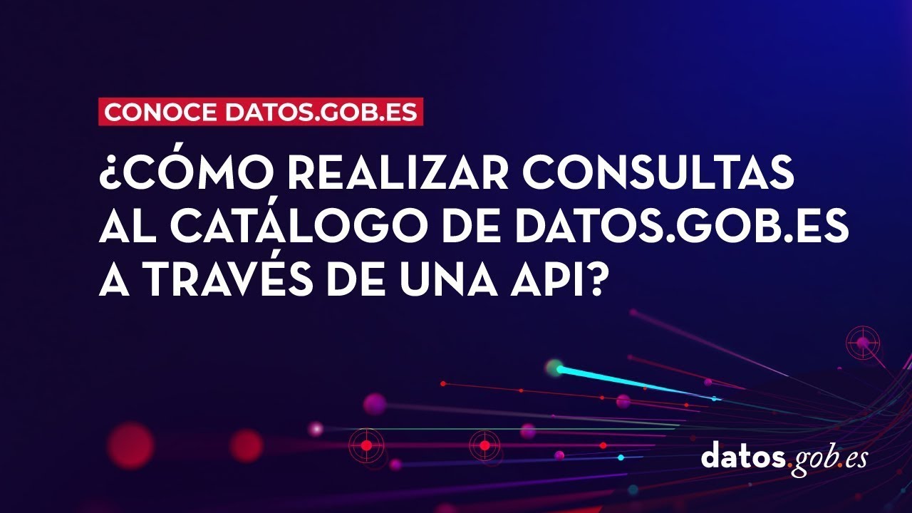 ¿Cómo realizar consultas al catálogo de datos a través de una API?
