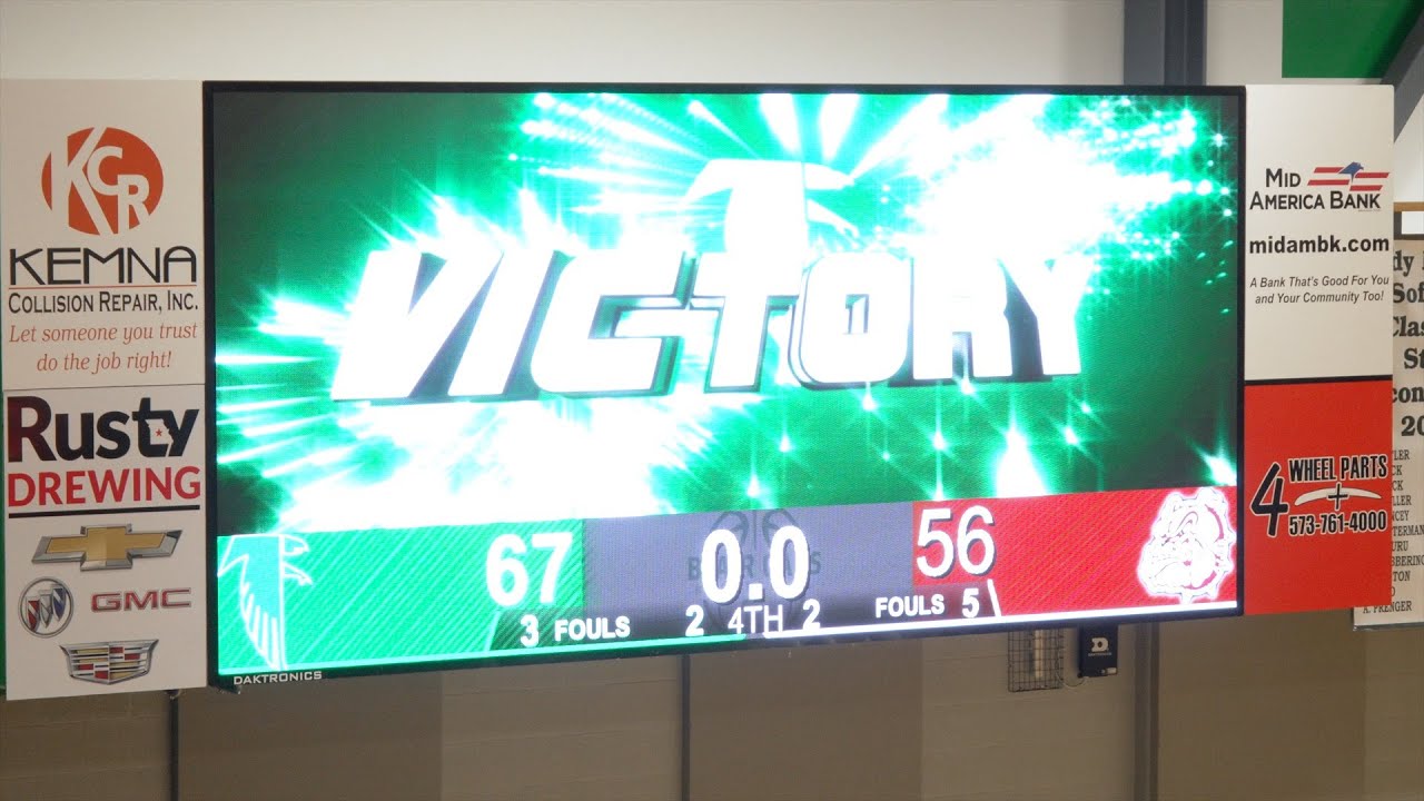 Blair Oaks Falcons Basketball 2025 vs Rolla Bulldogs