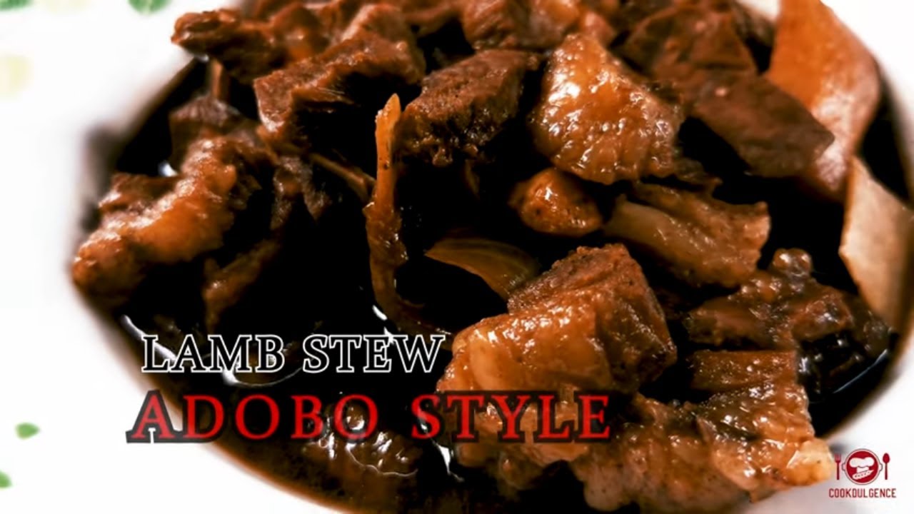 Lamb Stew Adobo Style [My Simple Home Cooking Meal]