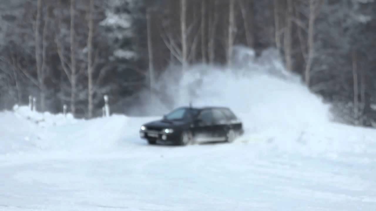 Cars love winter in Latvia. And we too.