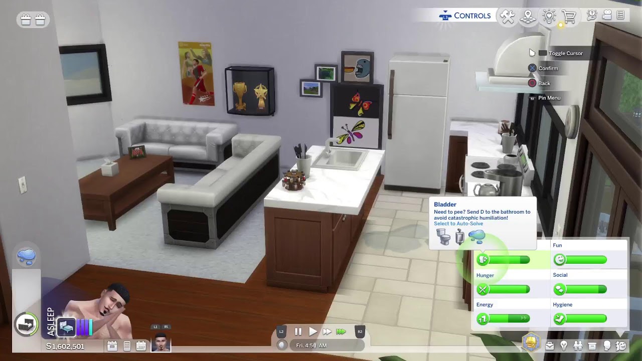 The Sims 4 - Leveling up/making money (PS5)