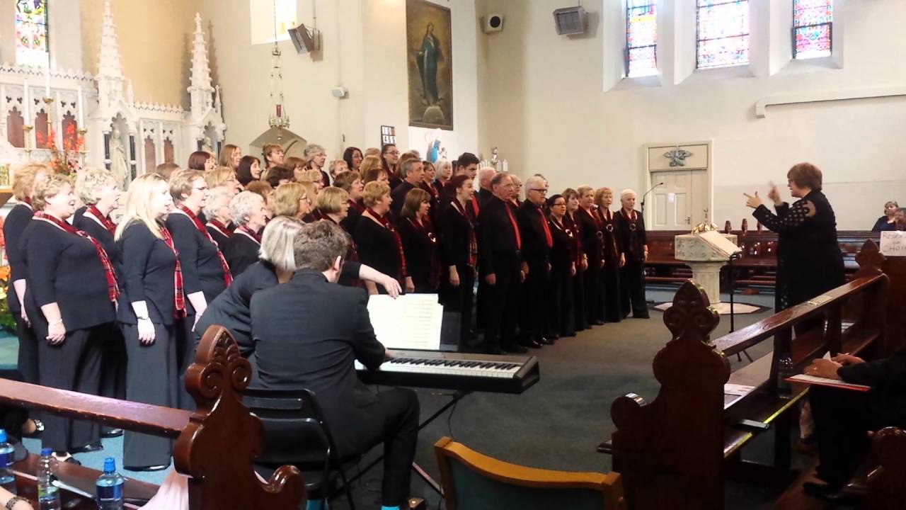 Inverclyde Voices sing Scots Wha Hae