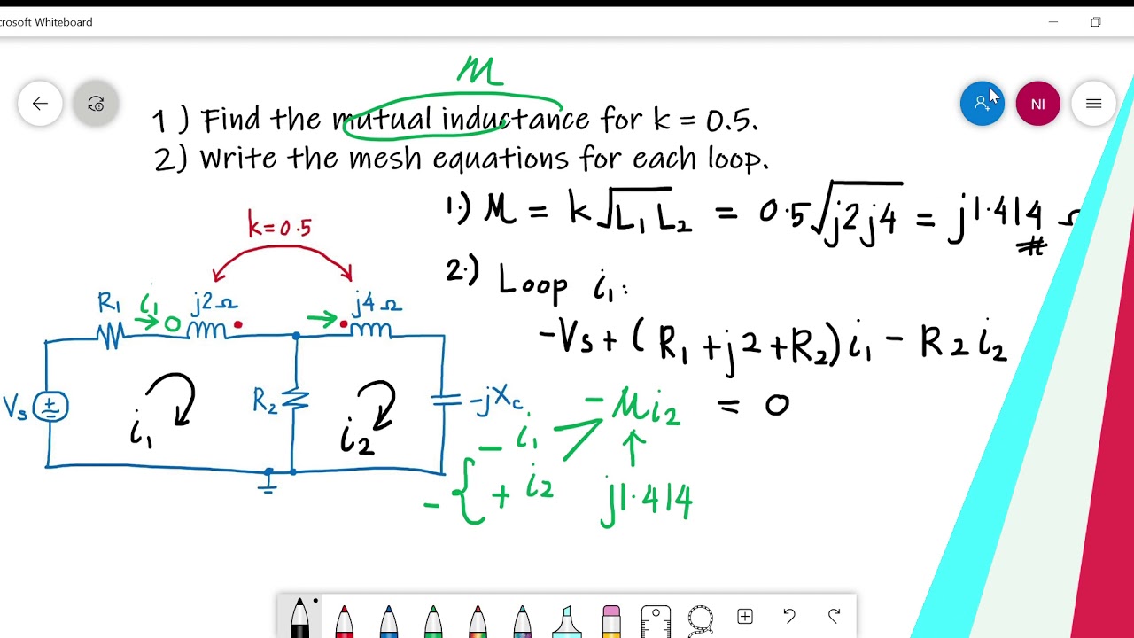 MAGNETICALLY COUPLED CIRCUIT - Example Q1