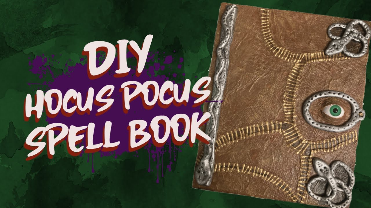 Making The Spell Book from Hocus Pocus